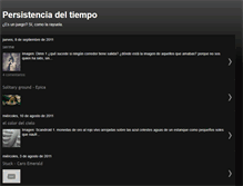 Tablet Screenshot of persistenciadeltiempo.blogspot.com