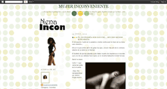 Desktop Screenshot of nenainconveniente.blogspot.com