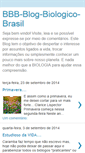 Mobile Screenshot of bbb-blog-biologico-brasil.blogspot.com