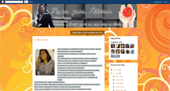 Desktop Screenshot of nasciparaadorarte.blogspot.com
