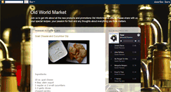 Desktop Screenshot of oldworldmarket.blogspot.com