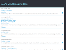 Tablet Screenshot of cole42n.blogspot.com