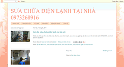 Desktop Screenshot of nhansuadienlanh.blogspot.com