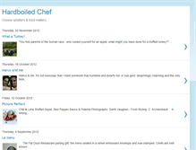 Tablet Screenshot of hardboiledchef.blogspot.com