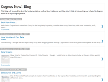 Tablet Screenshot of cognosnow.blogspot.com