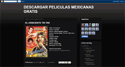 Desktop Screenshot of peliculasmexicanas49.blogspot.com