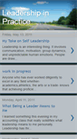 Mobile Screenshot of leadershipinpractice.blogspot.com