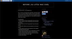 Desktop Screenshot of madtigerbjj.blogspot.com