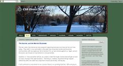Desktop Screenshot of csrdirect.blogspot.com