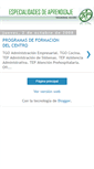 Mobile Screenshot of especialidadesaprendizaje.blogspot.com