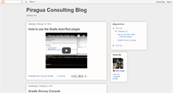 Desktop Screenshot of piraguaconsulting.blogspot.com