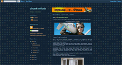 Desktop Screenshot of chunk-o-funk.blogspot.com