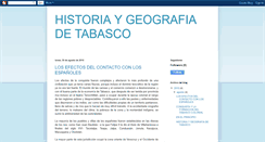 Desktop Screenshot of historiaygeografiadetabascoemd.blogspot.com