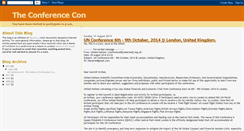 Desktop Screenshot of conferencecon.blogspot.com