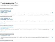 Tablet Screenshot of conferencecon.blogspot.com