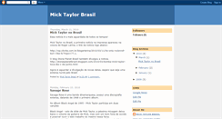 Desktop Screenshot of micktaylorbrasil.blogspot.com