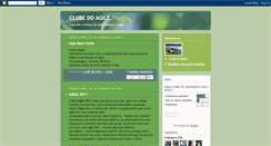 Desktop Screenshot of clubedoagile.blogspot.com