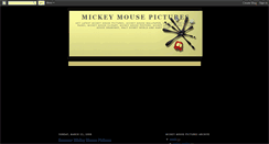 Desktop Screenshot of mickey-mouse-pictures.blogspot.com