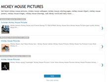 Tablet Screenshot of mickey-mouse-pictures.blogspot.com