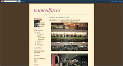 Desktop Screenshot of paintedfacesblog.blogspot.com