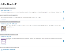 Tablet Screenshot of dolliedewdrop.blogspot.com