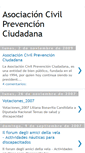 Mobile Screenshot of prevencionciudadana.blogspot.com