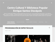 Tablet Screenshot of culturaldiscepolo.blogspot.com