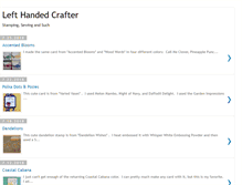 Tablet Screenshot of lefthandedstamper.blogspot.com