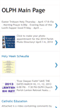 Mobile Screenshot of olphhomepage.blogspot.com