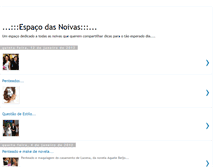 Tablet Screenshot of espacodasnoivas.blogspot.com