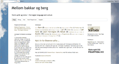 Desktop Screenshot of mellombakkarogberg.blogspot.com