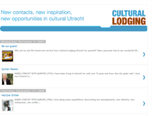 Tablet Screenshot of culturallodgingutrecht.blogspot.com