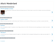Tablet Screenshot of alicesfamilywonderland.blogspot.com