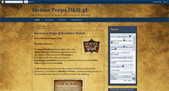 Desktop Screenshot of dnddasma.blogspot.com