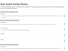 Tablet Screenshot of eastaustinfamilypantry.blogspot.com