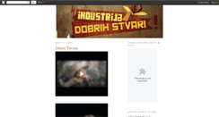 Desktop Screenshot of industrijadobrihstvari.blogspot.com