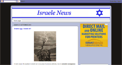 Desktop Screenshot of israelenews.blogspot.com