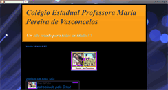 Desktop Screenshot of mariapereiradevasconcelos.blogspot.com