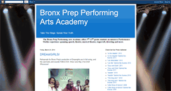 Desktop Screenshot of bronxprepacademy.blogspot.com