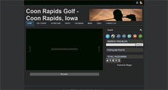 Desktop Screenshot of coonrapidsgolf.blogspot.com