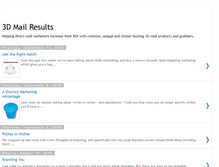 Tablet Screenshot of 3dmailresults.blogspot.com