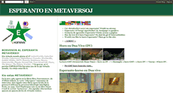 Desktop Screenshot of esperantoenmetaversoj.blogspot.com