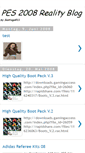 Mobile Screenshot of pes2008reality.blogspot.com