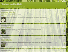 Tablet Screenshot of plantersontheside.blogspot.com