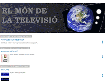 Tablet Screenshot of elmondelatelevisio.blogspot.com