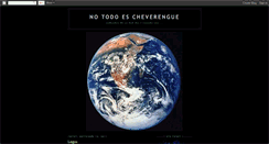 Desktop Screenshot of notodoescheverengue.blogspot.com