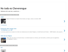 Tablet Screenshot of notodoescheverengue.blogspot.com