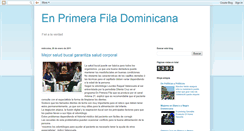 Desktop Screenshot of enprimerafiladominicana.blogspot.com