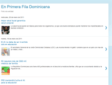 Tablet Screenshot of enprimerafiladominicana.blogspot.com