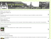 Tablet Screenshot of conlamochila.blogspot.com